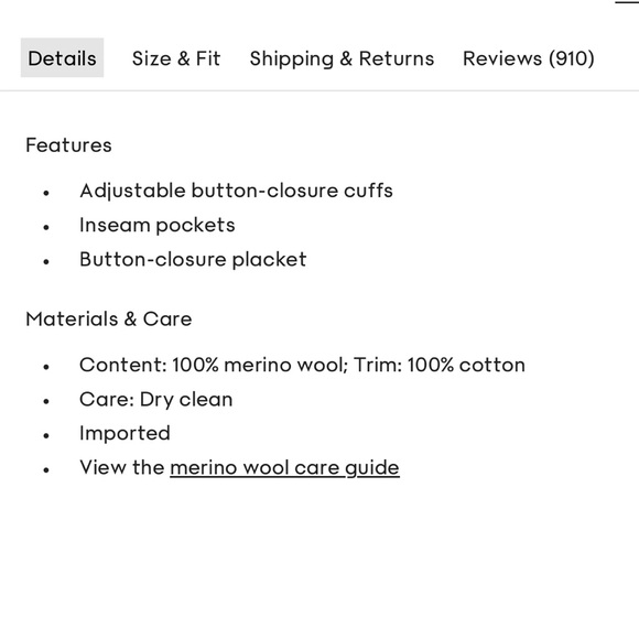 Aritizia - The Ganna™ Shirt Jacket - 100% Wool - Picture 14 of 14